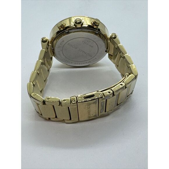 Michael Kors Parker MK5354 Women's Gold Stainless Steel Analog Dial Watch JNA374 - Picture 9 of 11